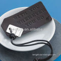 high quality leather handmade luggage tags